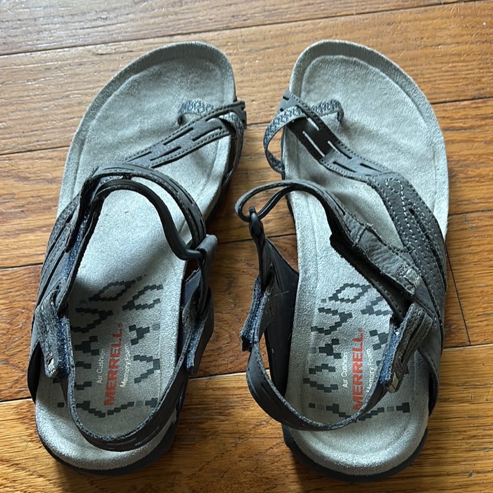 Merrell grey sandals
